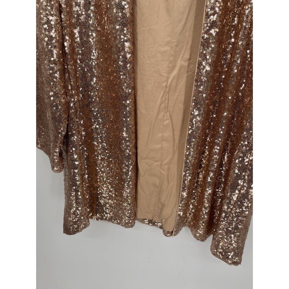 Torrid Stretch Sequin Mesh Long Line 3rd Piece Op… - image 4